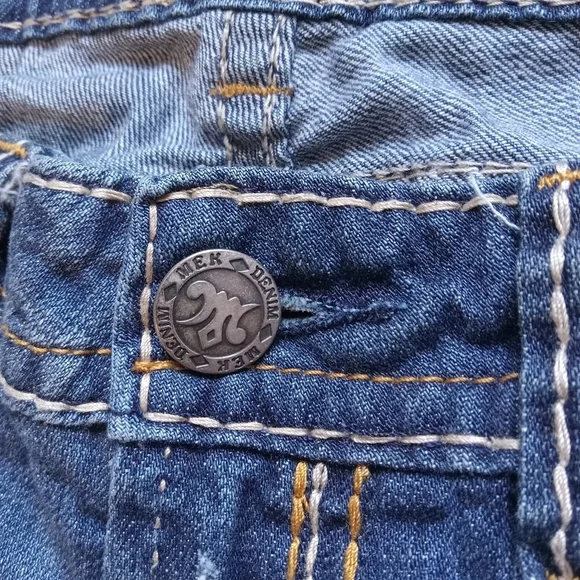 MEK Denim Anchorage Lowrise Bootcut Jeans size 27 - Picture 7 of 8
